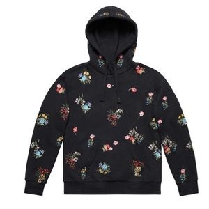 2017 ERDEM x H&M Embroidered Hoodie Sweatshirt